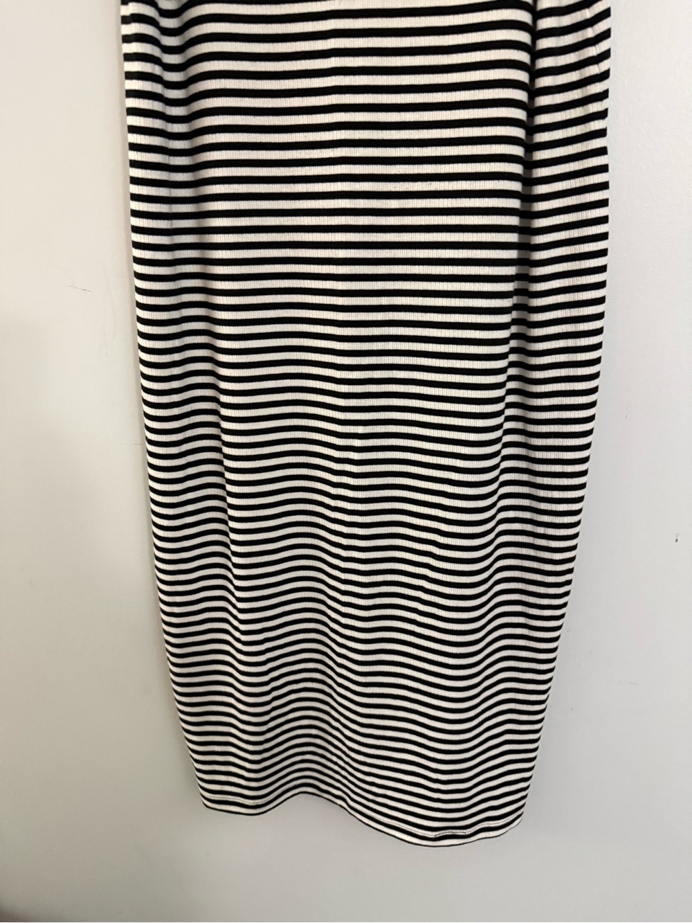 torrid Black and White Striped Maxi Tank Dress - Picture 3 of 9